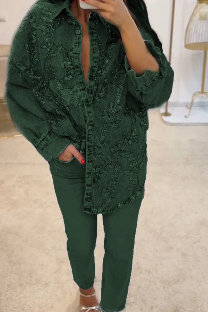 Soraya Denim Revers-Sæt